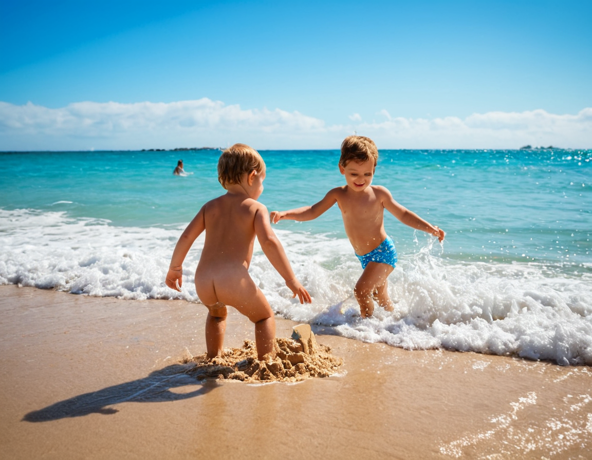 Featured image for blog post: Top Kids Beach Destinations